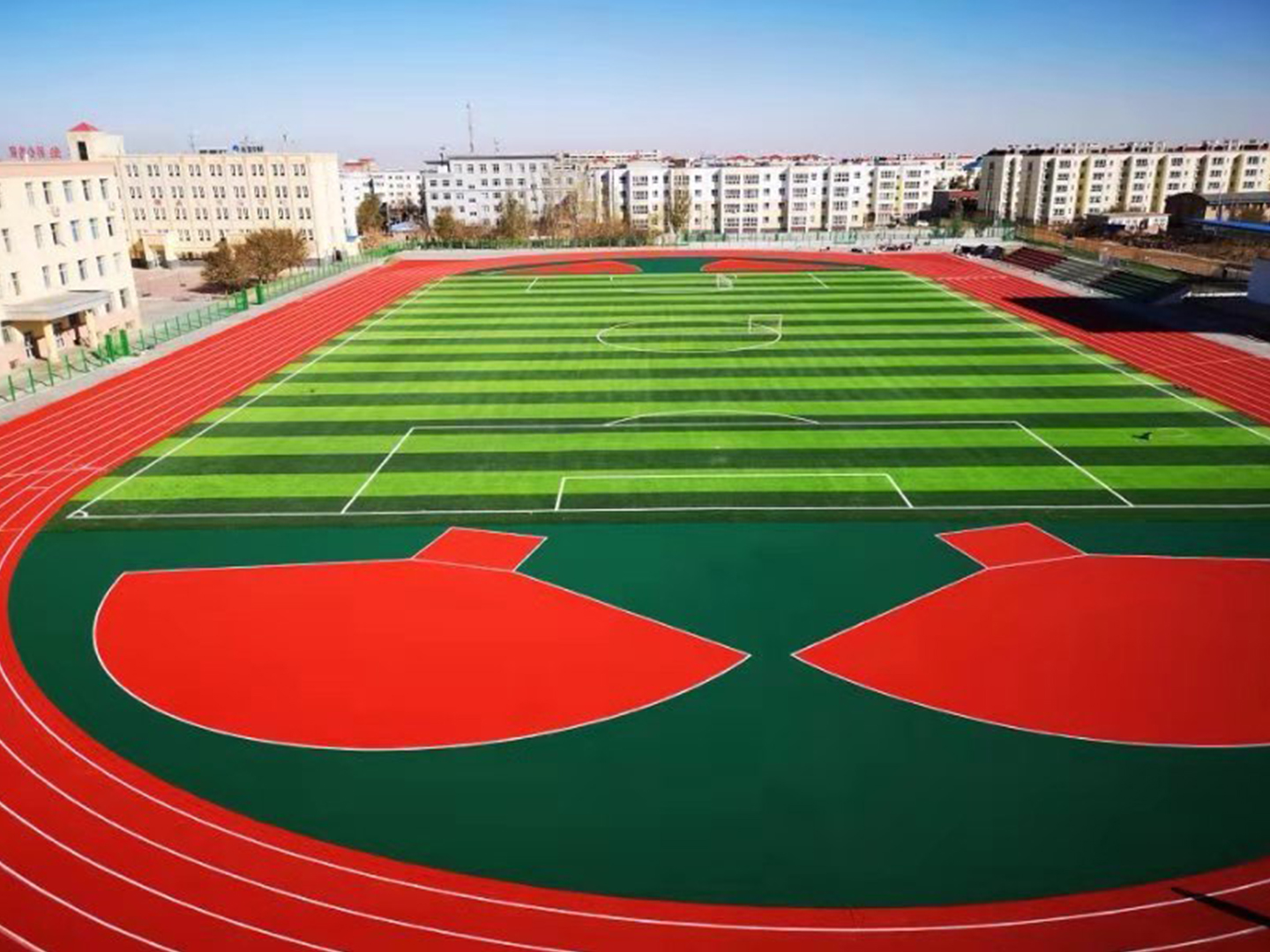 硅pu球場(chǎng)及塑膠跑道 