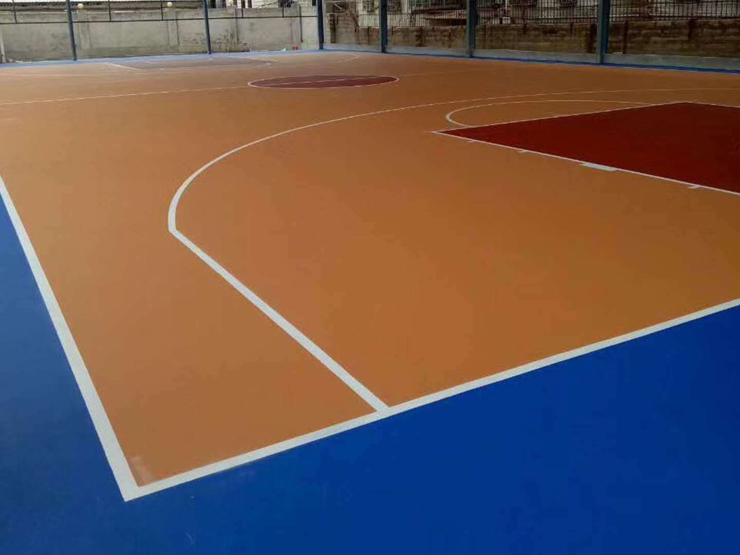 硅pu球場(chǎng)及塑膠跑道 