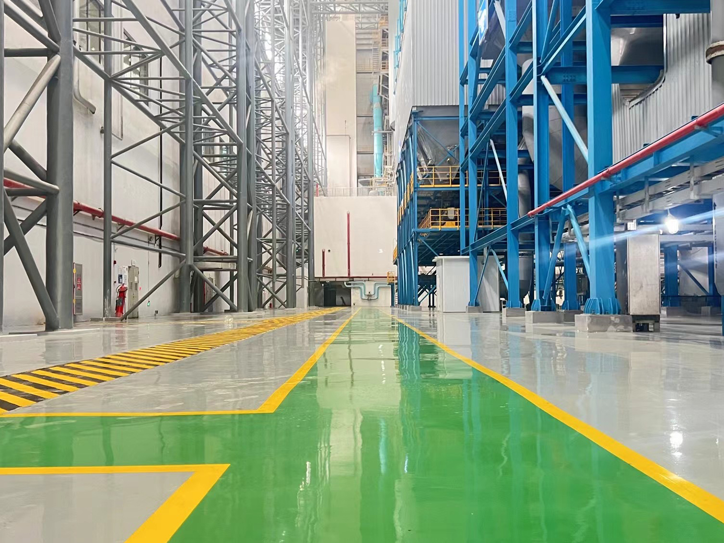 防靜電自流平地坪 